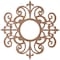 Ekena Millwork Dijon Wood Fretwork Pierced Ceiling Medallion, Wood (Paint Grade), 24"OD x 7 3/4"ID x 3/8"T CMWP24X24X0375DIMF - alternate 4